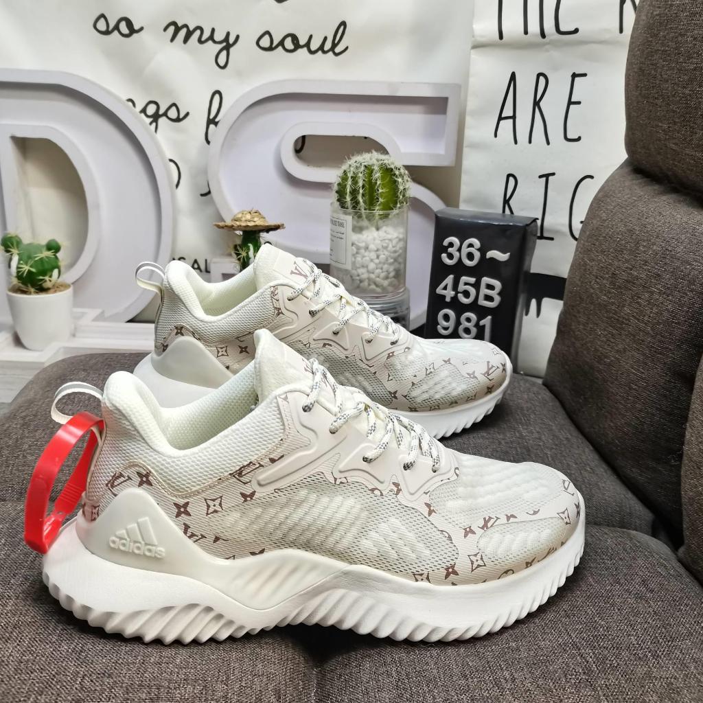 Louis Vuitton x Adidas Alphabounce Beyond M Running Shoes Casual Sneakers for Men Women White Shopee Philippines