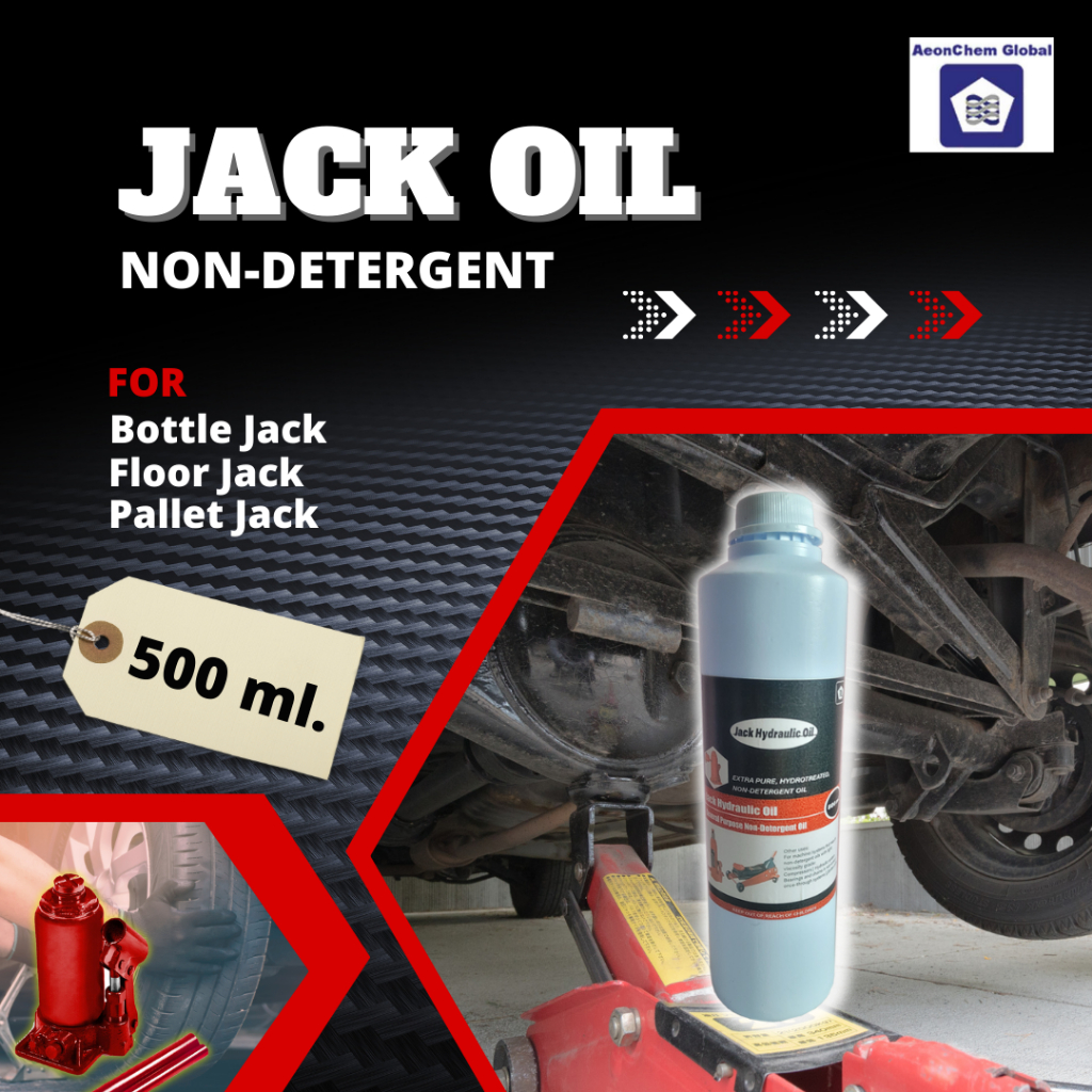 Jack Hydraulic oil (NonDetergent) for manual floor and bottle jacks