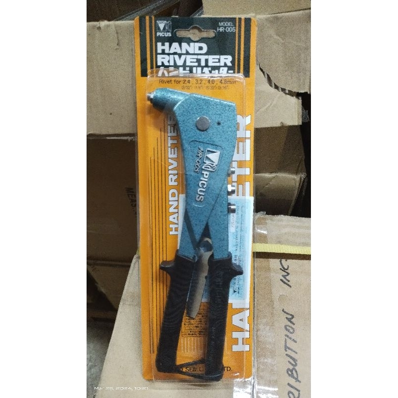 Japan Picus hand riveter Taiyo heavy duty HR-005 | Shopee Philippines