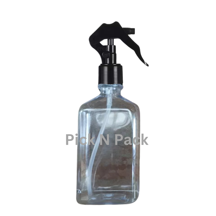 Plastic 200ml Rectangular Trigger Spray ( Empty) | Shopee Philippines