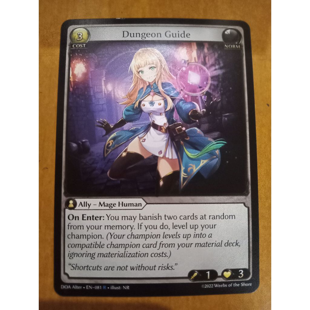 GA Dungeon Guide R Mortal Ambition AMB Dawn of Ashes DOA Alter