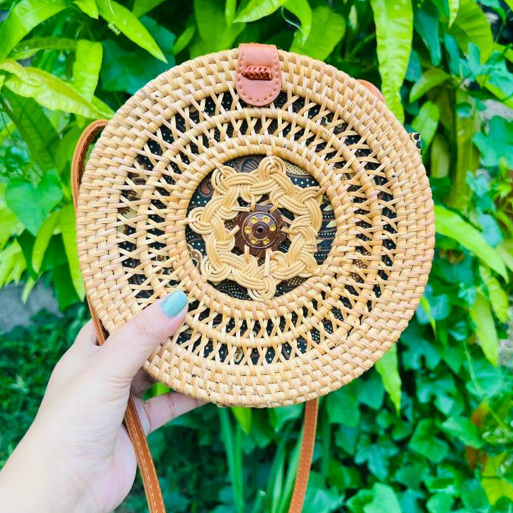 Authentic rattan bag hotsell