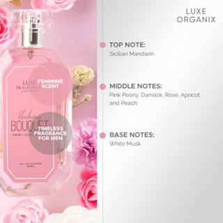 LUXE ORGANIX Luxe Fragrances Blushing Bouquet Eau De Toilette 100ml ...