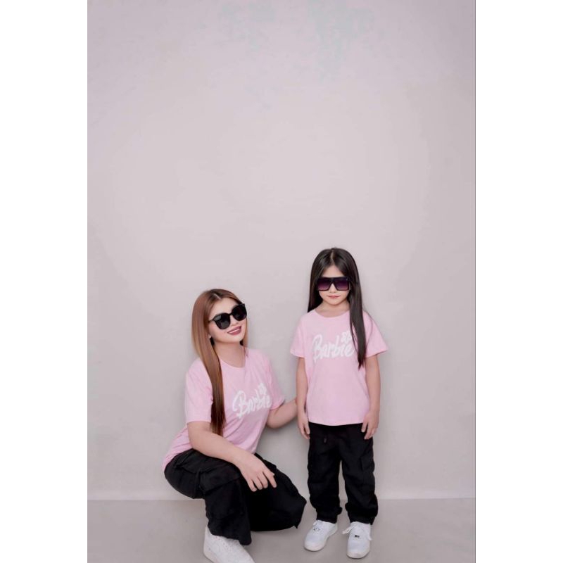 Abella Barbie T-shirt ( Mother&Daughter) | Shopee Philippines