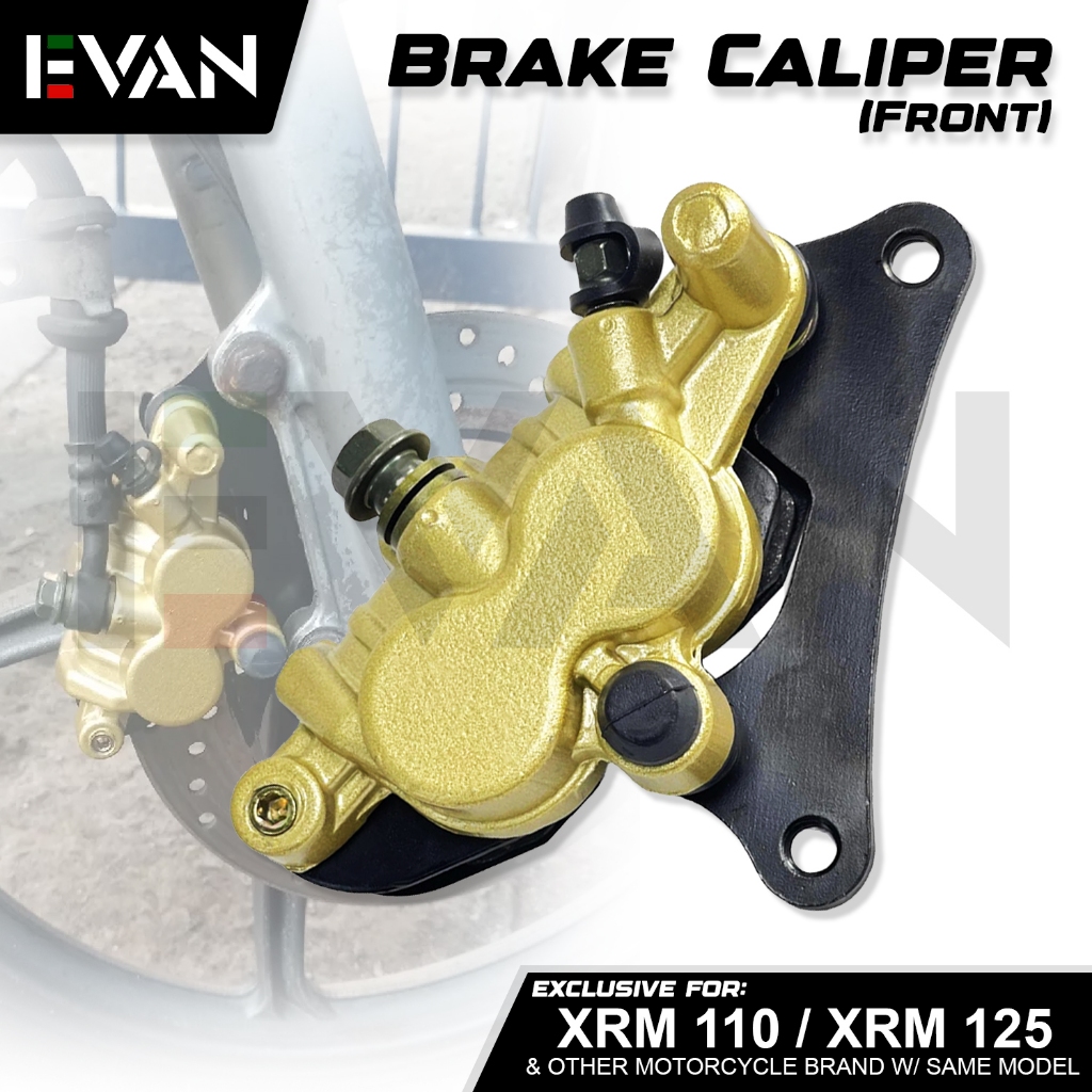 Brake Caliper Front For Xrm 110 Xrm 125 Caliper For Motorcycle Shopee Philippines