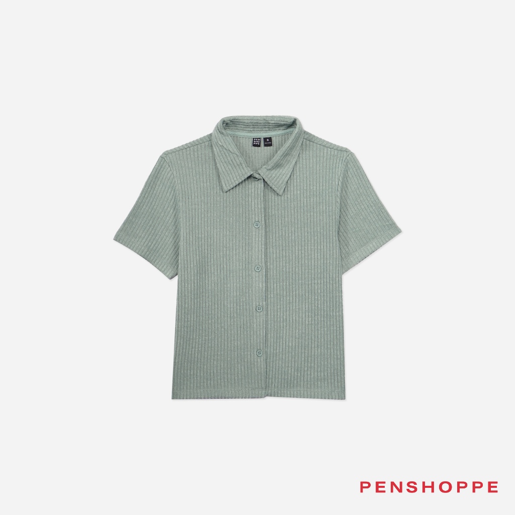 Button down polo penshoppe best sale