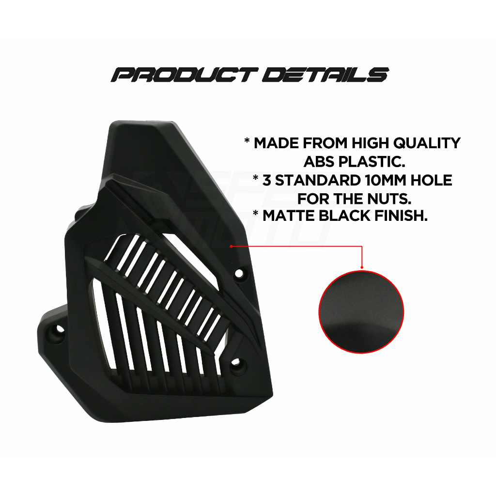 HONDA RADIATOR COVER FOR CLICK V3 CLICK V2 Color | Shopee Philippines