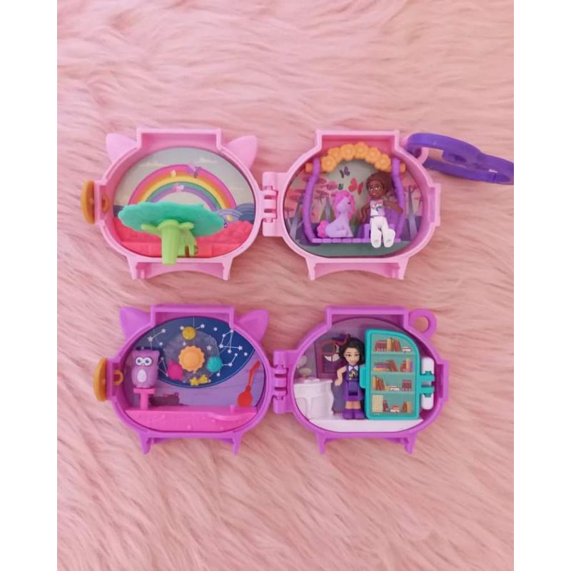 Polly Pocket Pet Connect Stackable Compacts Original Mattel | Shopee ...