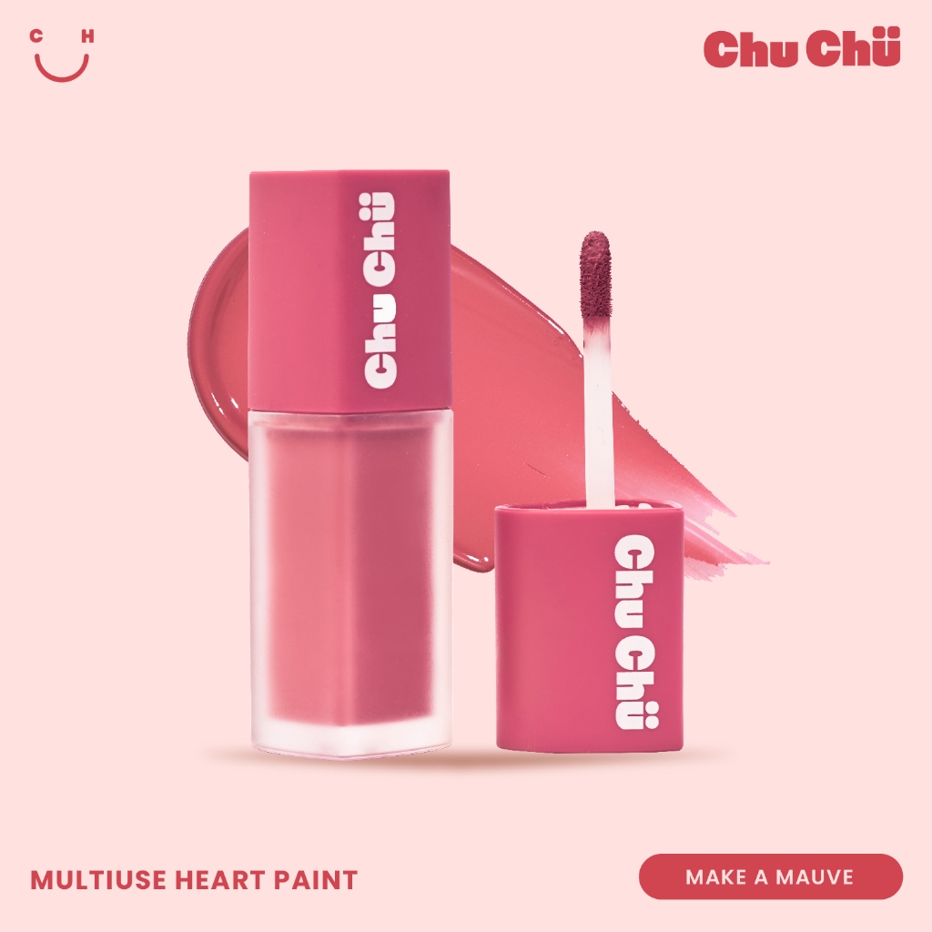 Chu Chu Beauty Multiuse Heart Paint in Make a Mauve | Shopee Philippines