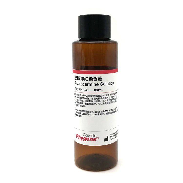 Acetocarmine Solution Acetocarmine Acetate Carmine Stain （acetic acid ...