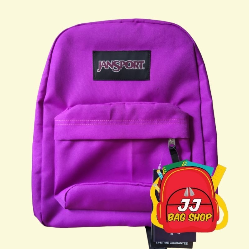 SCHOOL BAGS QUALITY BACKPACKS JANSPORT PLAIN COLORS Shopee Philippines