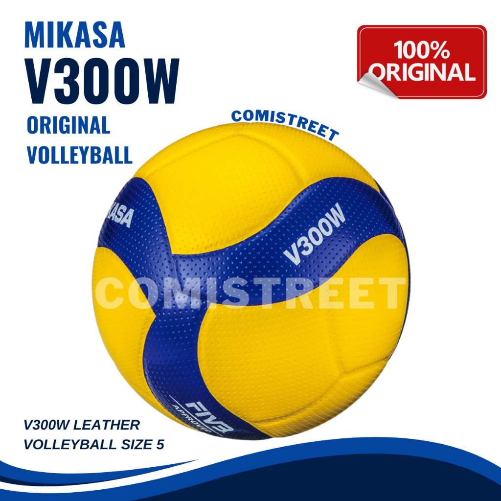 Pallone Mikasa V300W &ndash; Ufficiale FIVB &ndash; Misura 5 &ndash; Indoor Training E Gara