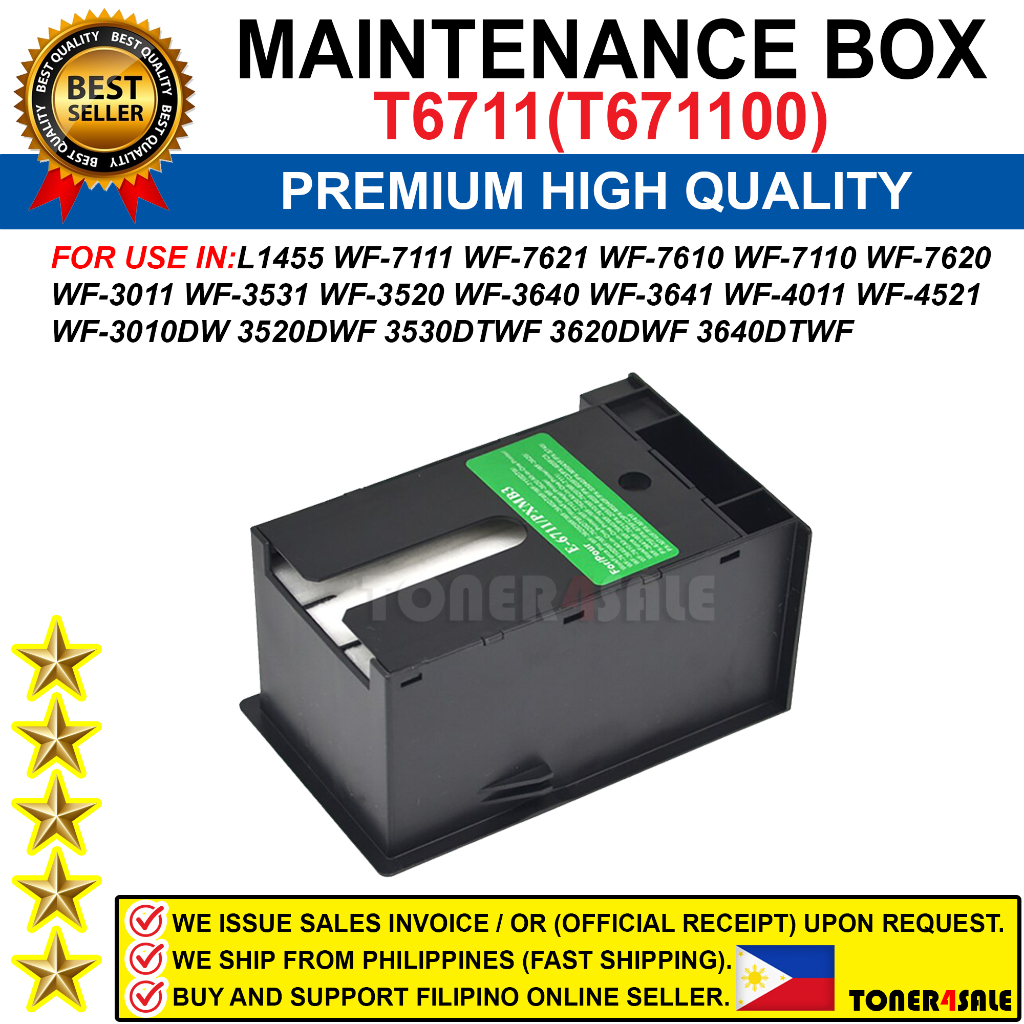 T6711 Maintenance Tank For Epson WF-3540 WF-3531 WF-3641