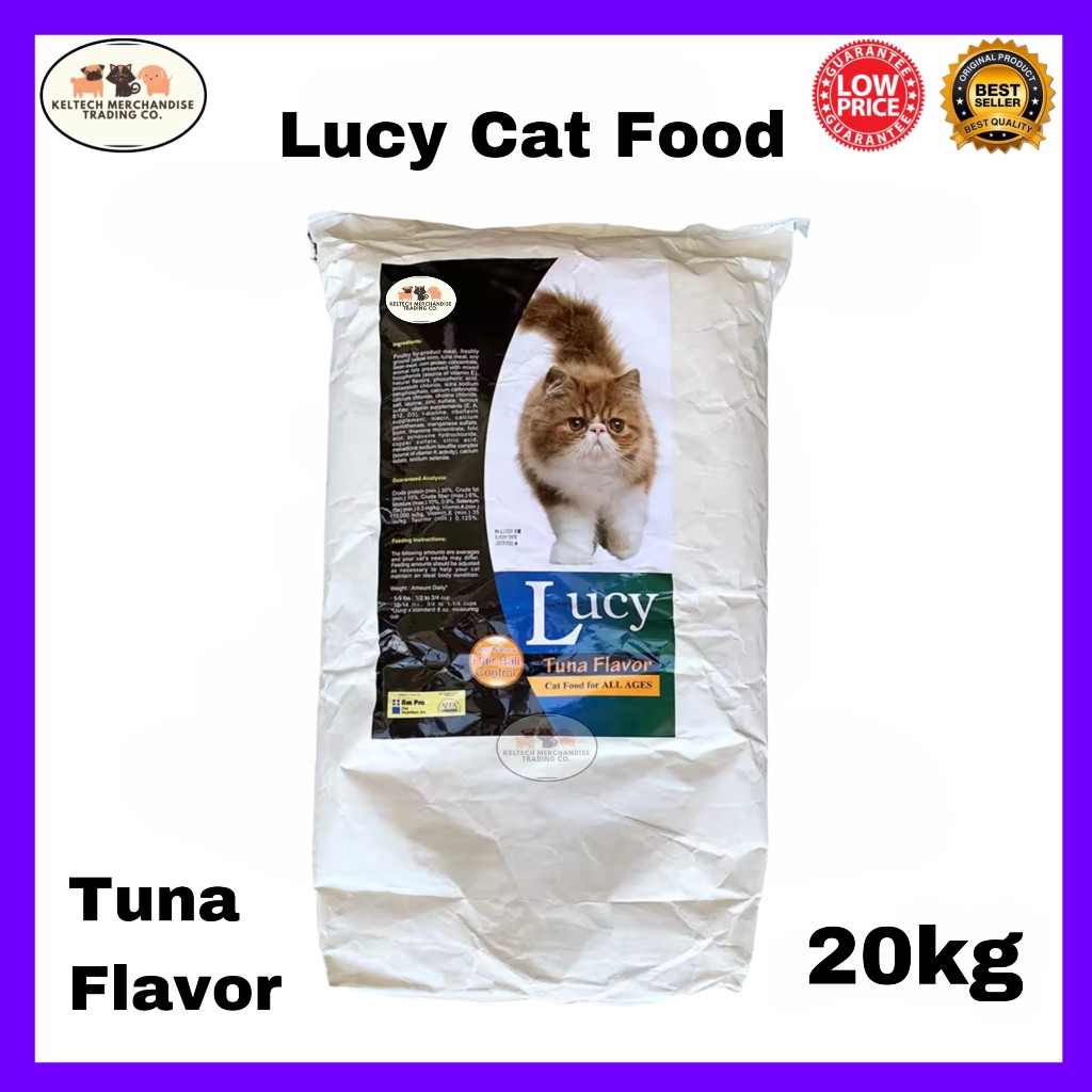 Lucy Cat Food for All Ages Adult Tuna Flavor Cat Dry Food 20kg