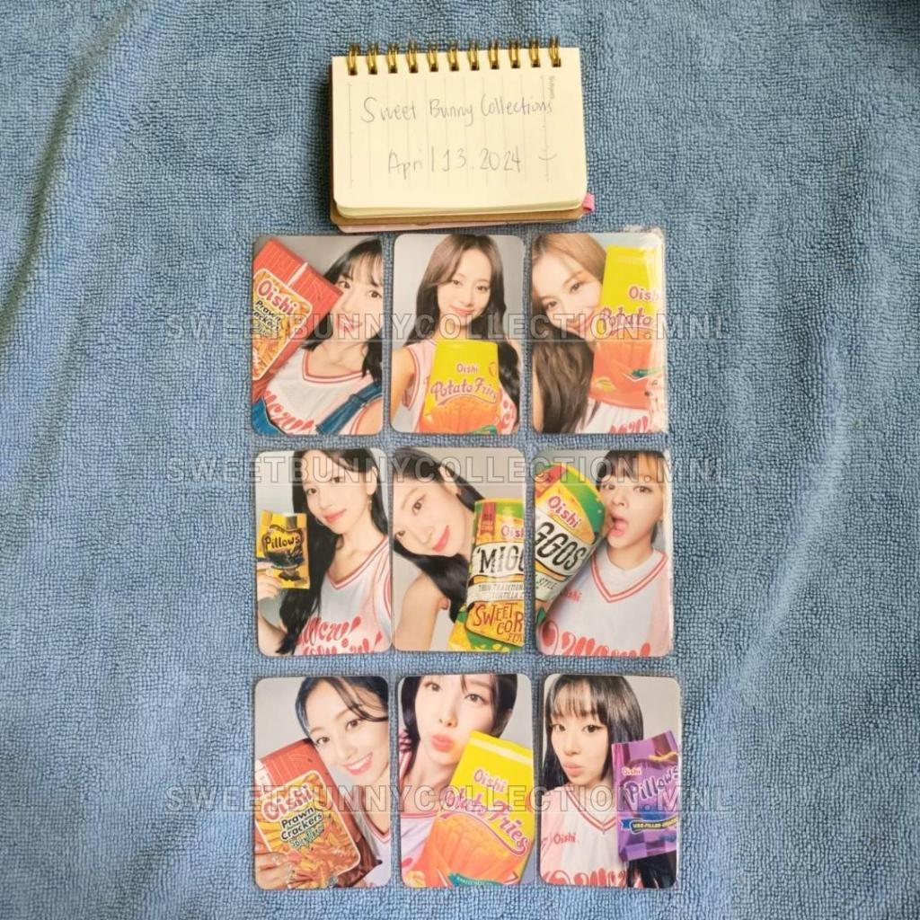 Oishi Twice Photocards V1 And V2 Only Shopee Philippines