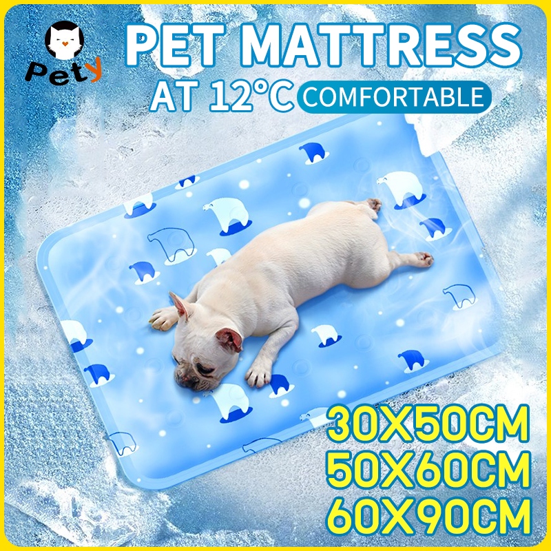 Cooling Pad for Dog Pet Cooling Mat Sleeping Bed Ice Gel Mat Quick