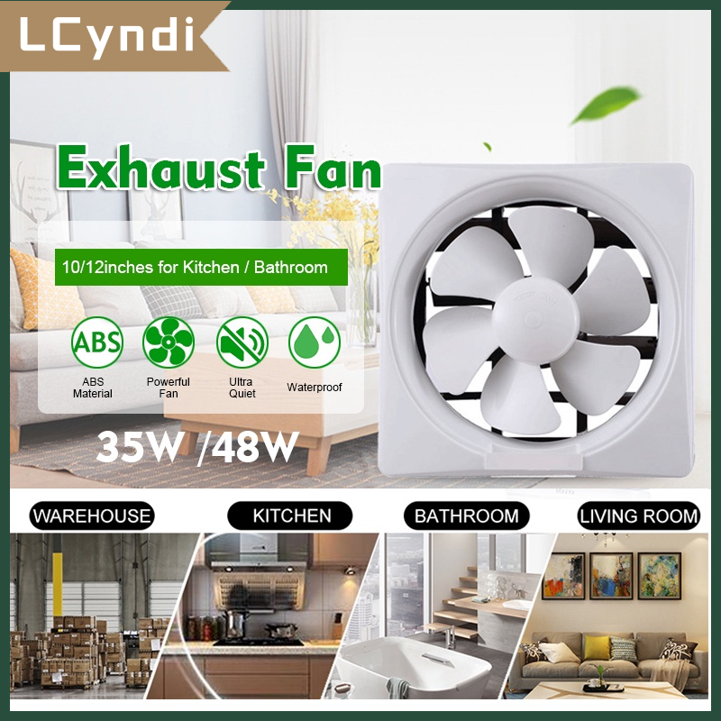 Exhaust Fan Strong Portable Exhaust Fan For Kitchen Room Bathroom 6 ...