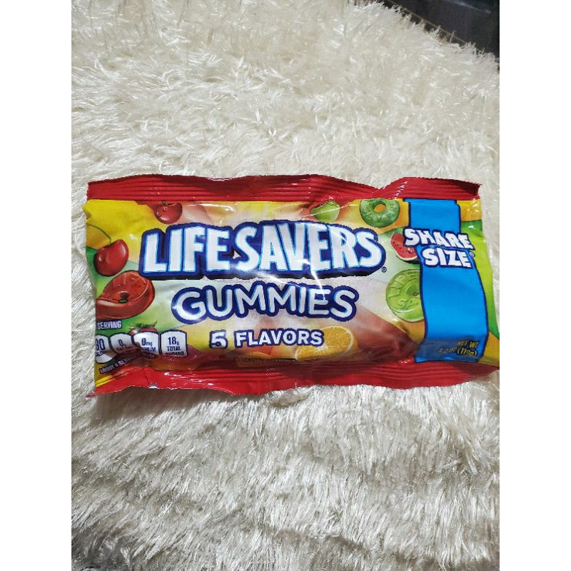 LIFESAVERs gummies 5 flavor share size | Shopee Philippines