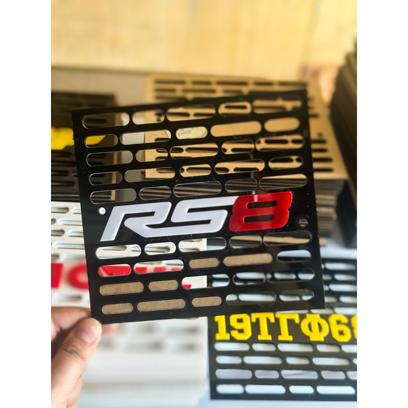 RS8 Acrylic Radiator Cover (HONDA CLICK,PCX,ADV,AIRBLADE) | Shopee ...