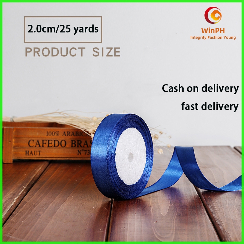 Winph 22m/25Yards/Roll 2cm ribbon, satin ribbon, decorative ribbon ...