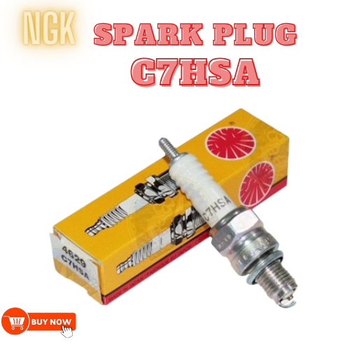 HONDA XRM 110 - NGK SPARK PLUG C7HSA JAPAN (1PCS) | Shopee Philippines