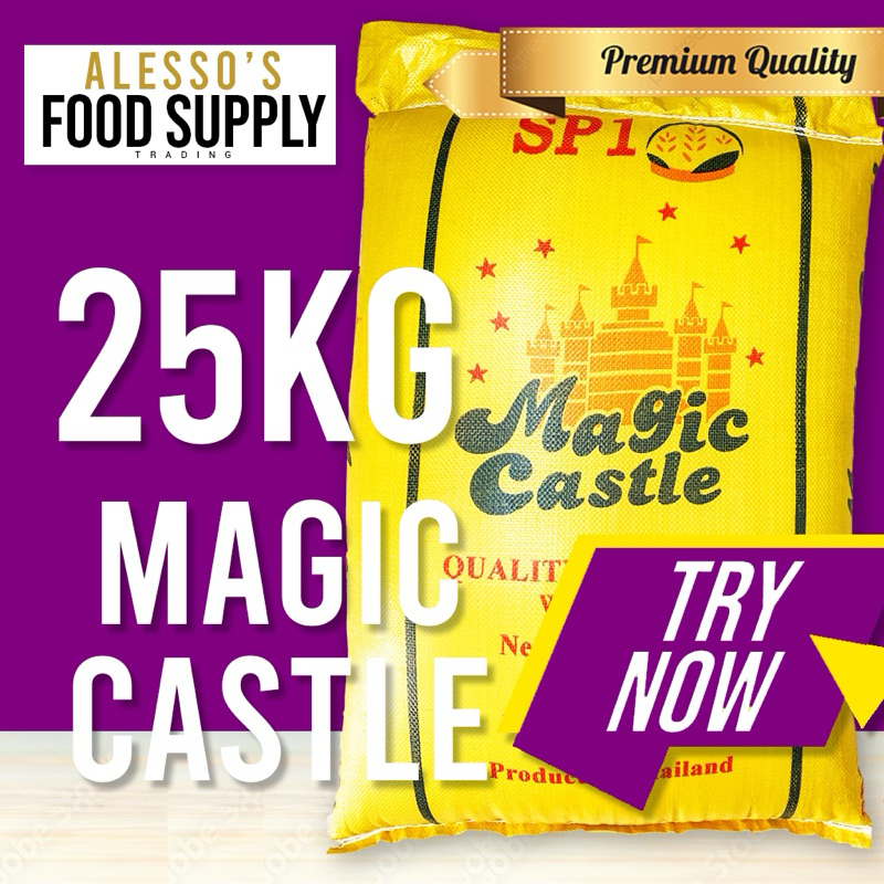 MAGIC CASTLE Rice 25kg | Shopee Philippines