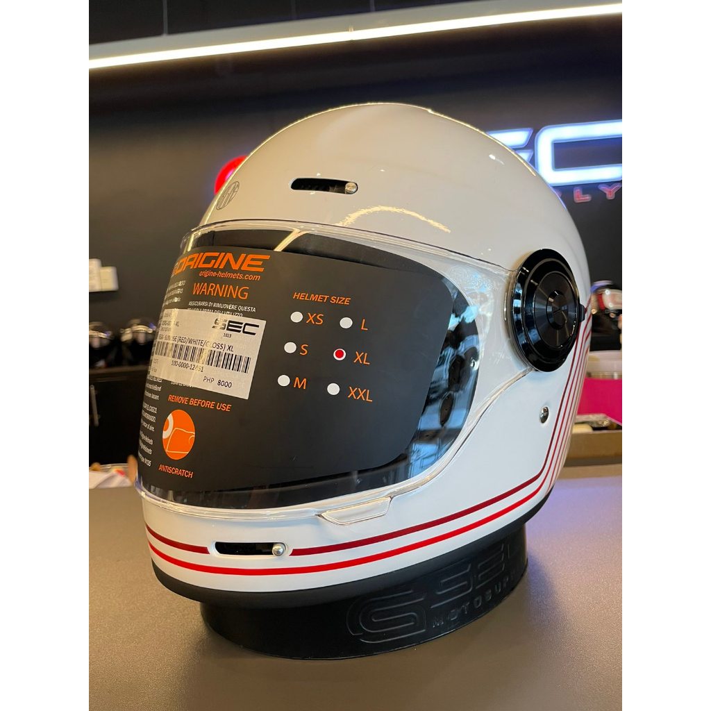 Sec Origine Classic Fullface Helmet Vega  Distinguished/Primitive/Sunrise/Speed