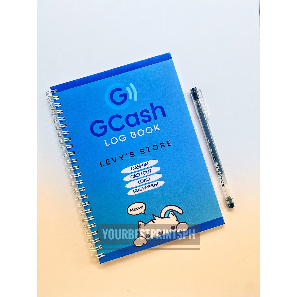 Personalized Gcash Tracker Notebook Shopee Philippines 9324