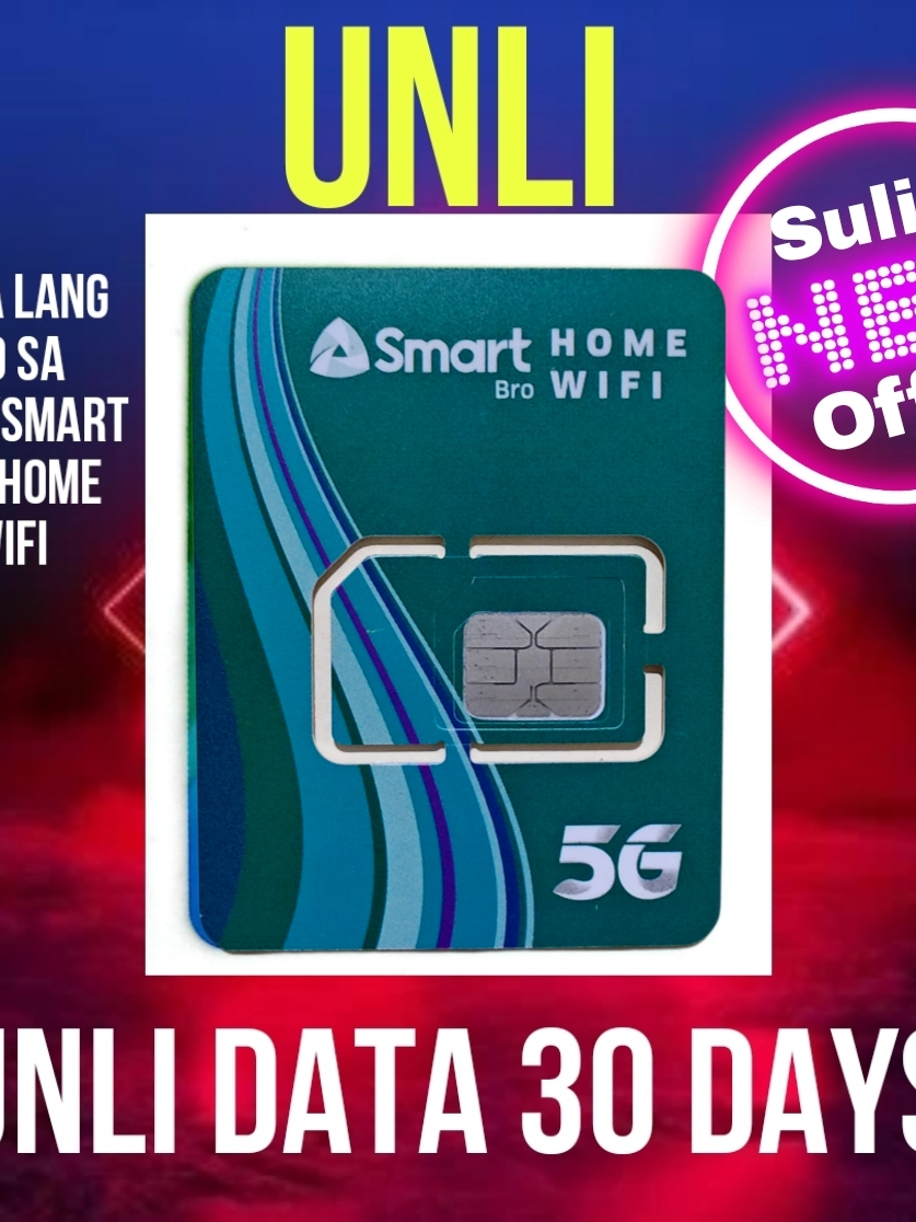 SMART BRO HOME WIFI SIM w/ 30 DAYS UNLI DATA / 10GB DATA | Shopee ...