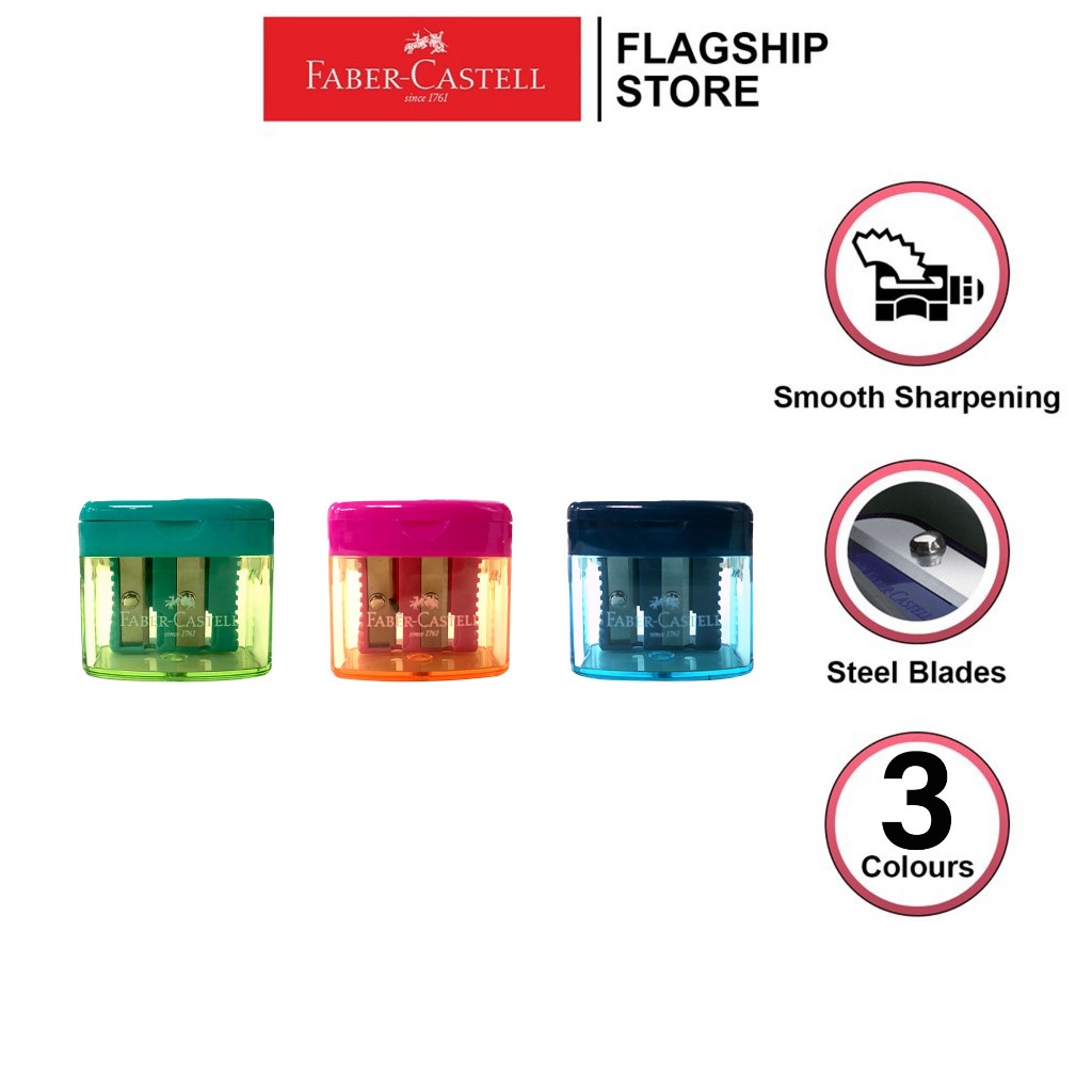 Faber-Castell 116612 - Matite colorate cancellabili, confezione da 12