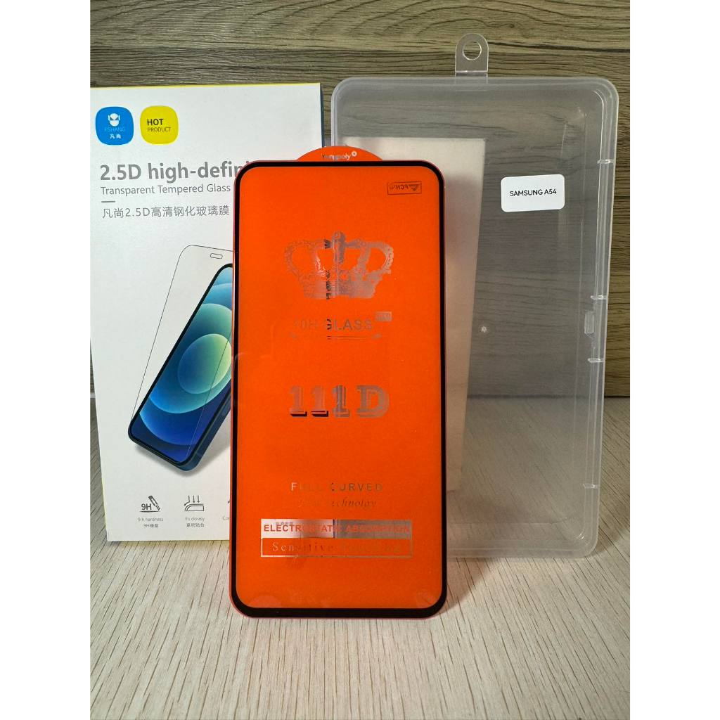 Premium FULL Glue Tempered Glass Screen Protector SAMSUNG A56 / A55 ...