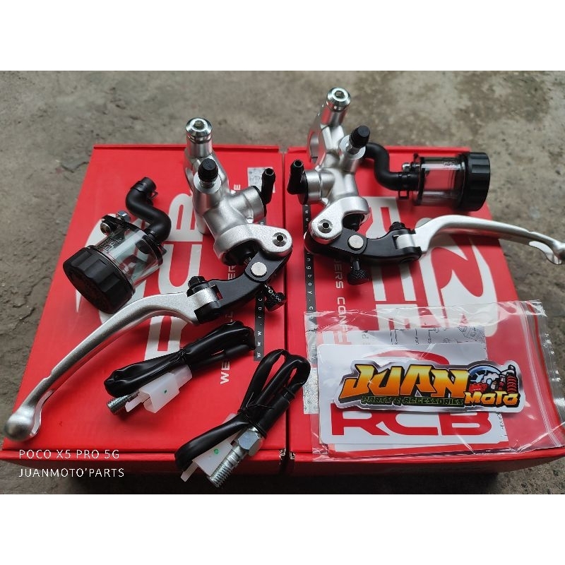 RCB S1 Forged 14mm Master Brake and Clutch Pump Set [Nmax/Pcx/Adv/Xmax ...