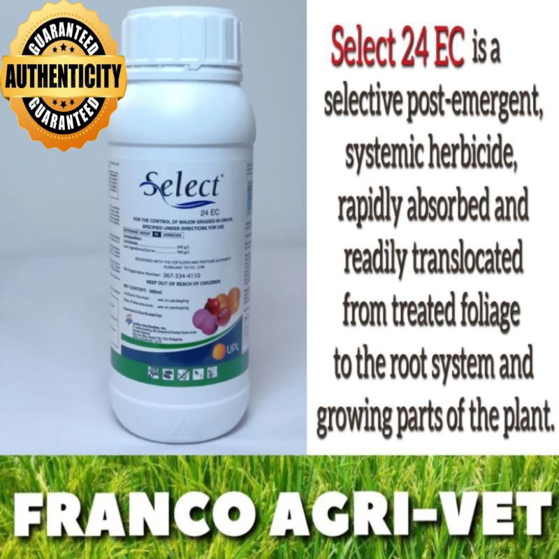 Select 24EC ( 500ml ) Systemic Herbicide | Shopee Philippines