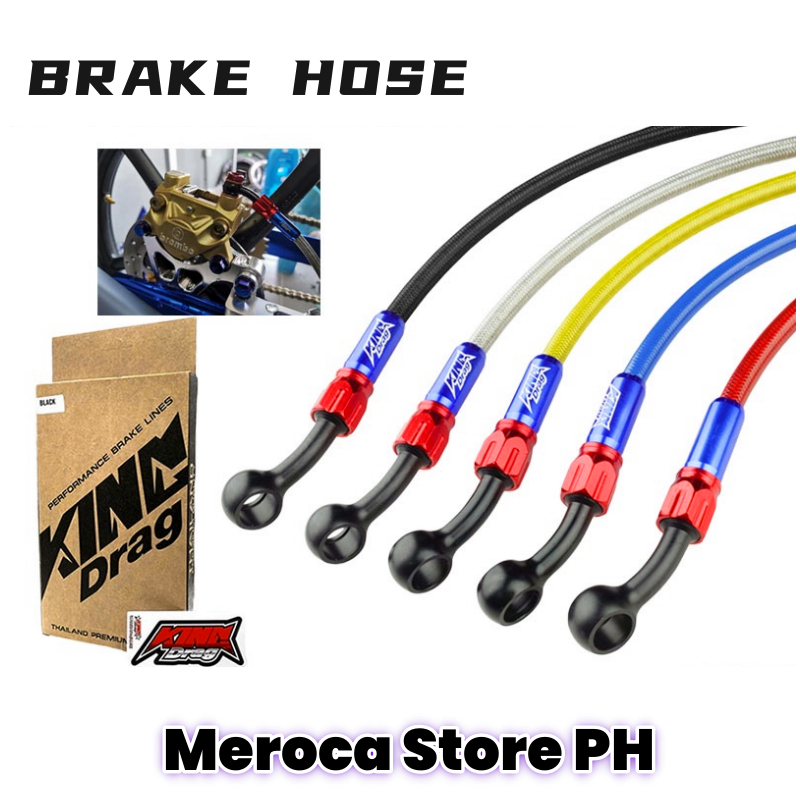 KING DRAG Brake hose Universal 96cm/60cm disc caliper hose Made In