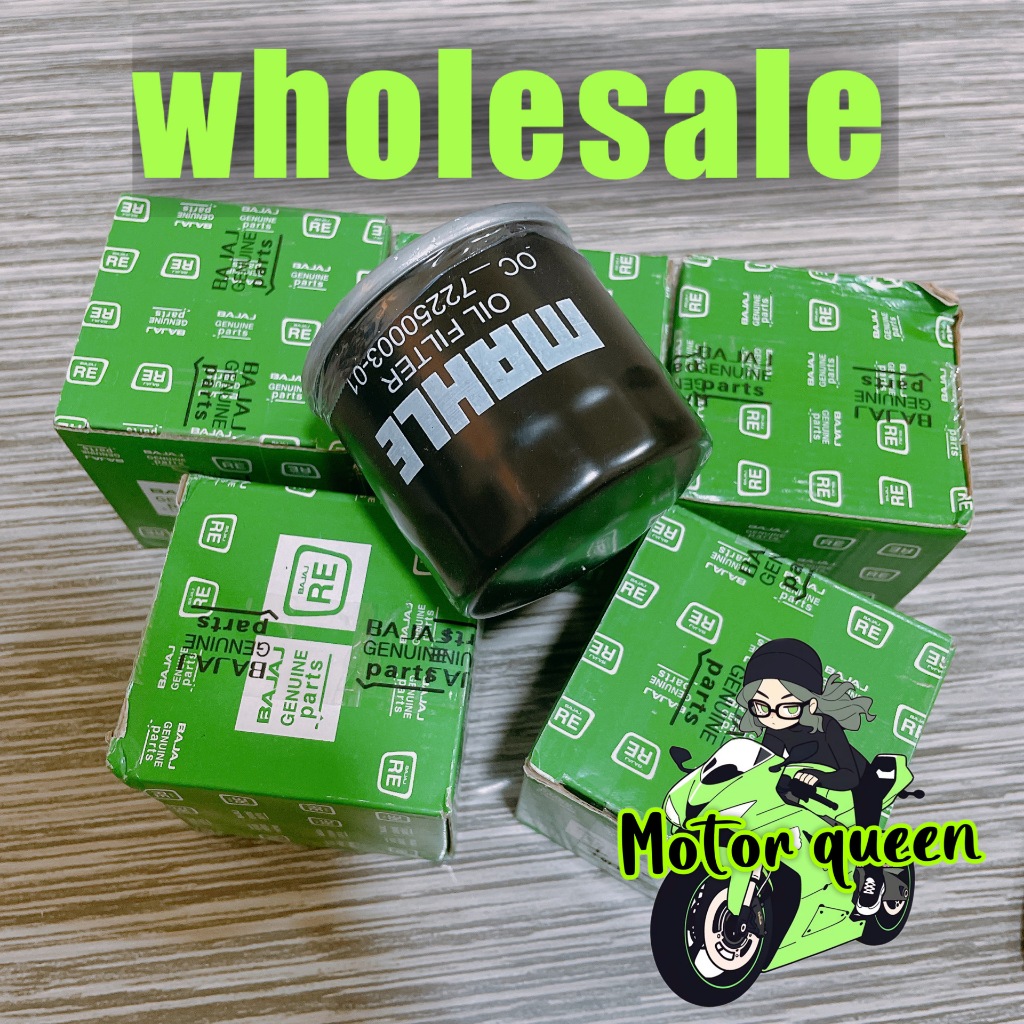wholesale 5pcs motorcycle genuine oil filter assembly bajaj re an101190 ...