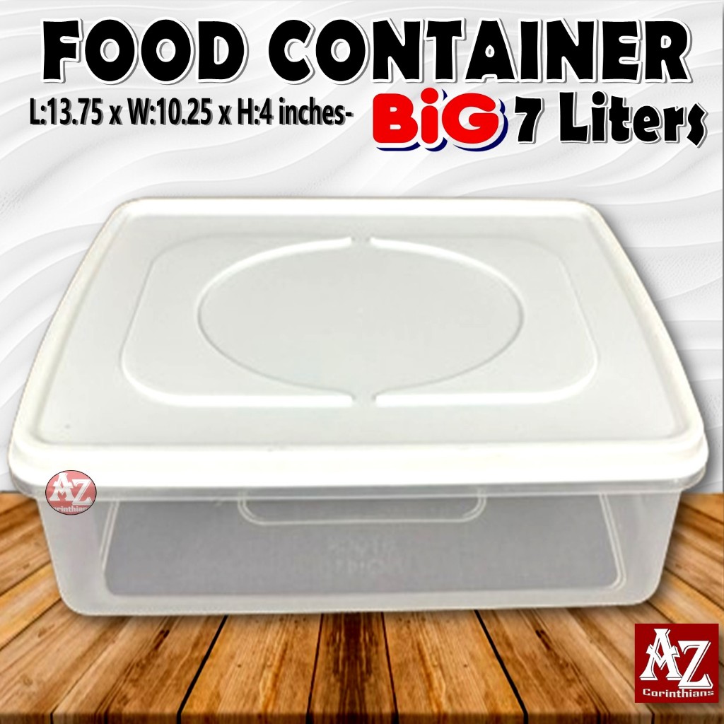 BIG Food Container 7 Liters / HI Quality Plastic-The Best for Gifts ...