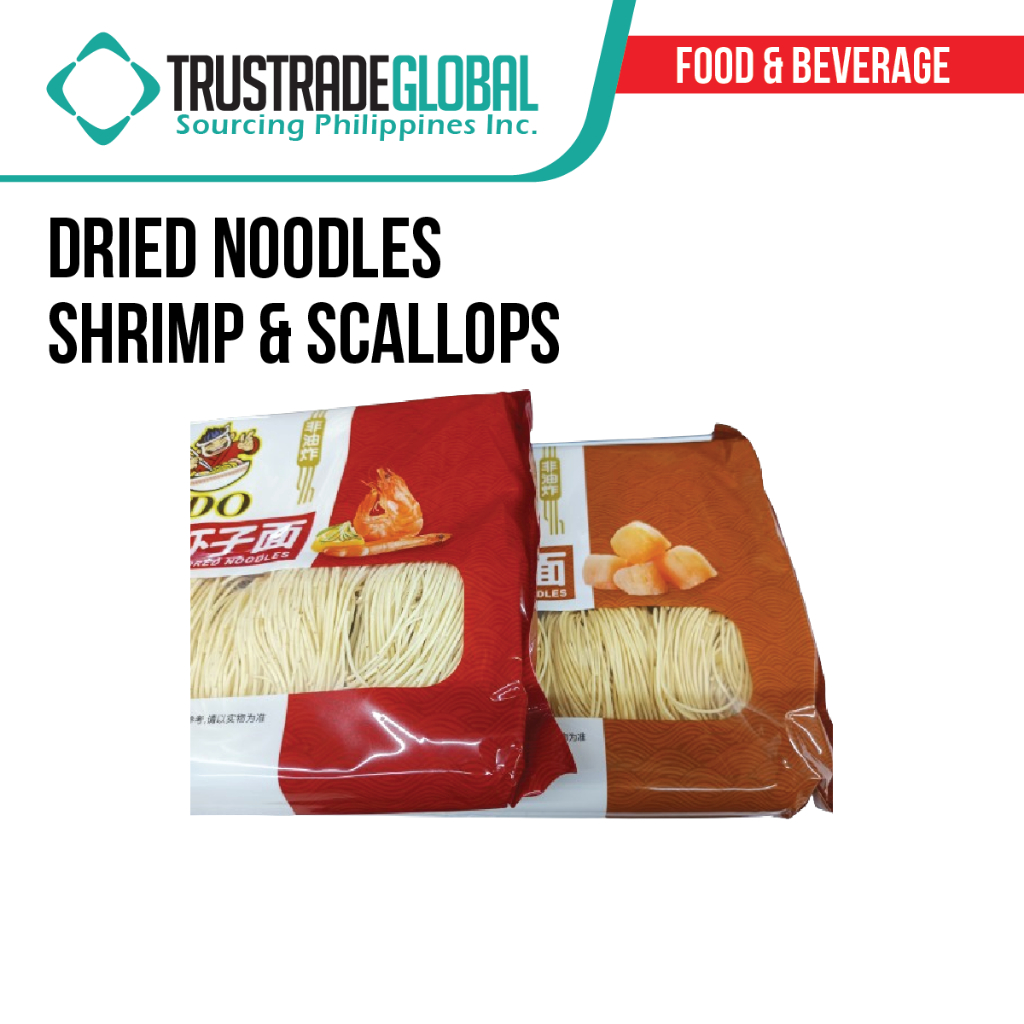 454Grams/Pack EDO Noodles Shrimps Scallops Egg Flavor Dried Noodles ...