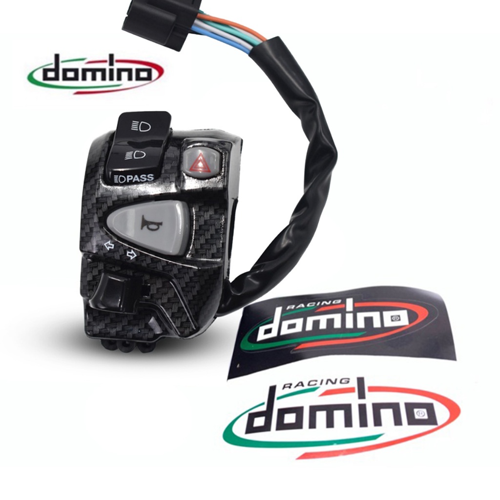 Motorcycle Domino Switch Carbon Handle Switch For Nmax LEFT Hand Switch ...