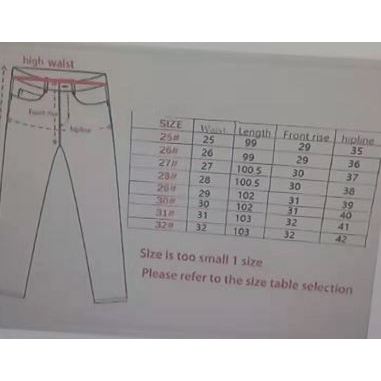 Size Chart Trial Convert Image | Shopee Philippines
