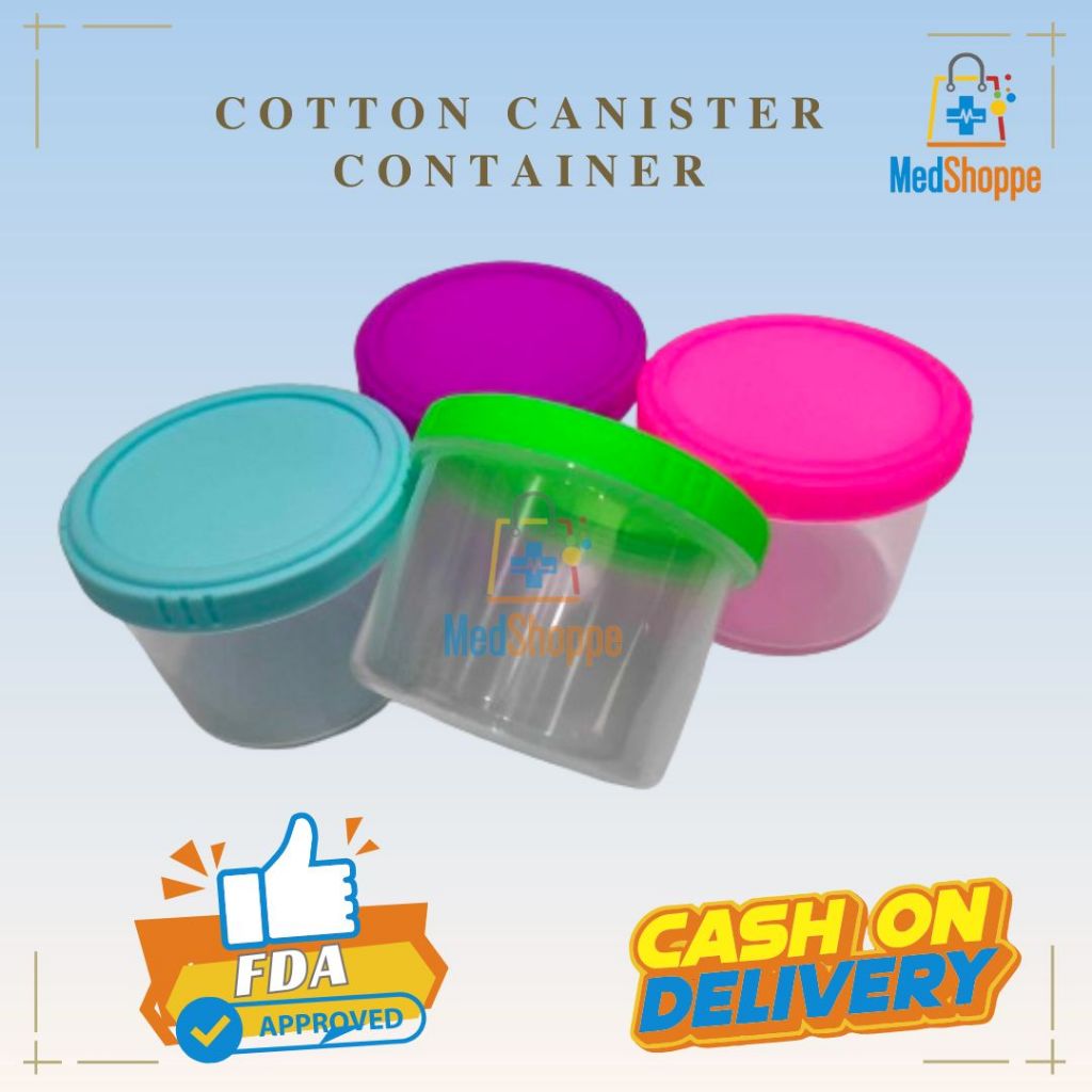COTTON CANISTER CONTAINER | Shopee Philippines