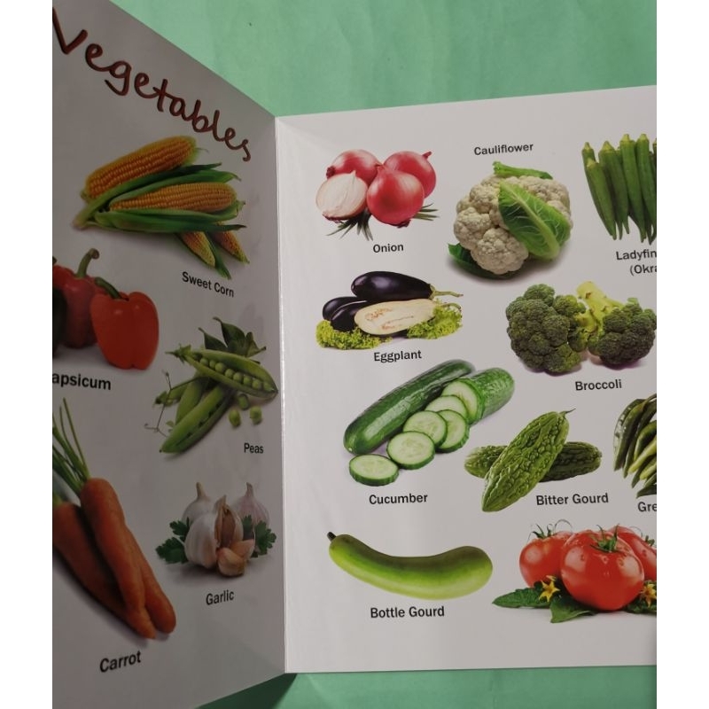 MY FIRST EASY LEARNING BOOK : FOODS (Boardbook) | Shopee Philippines
