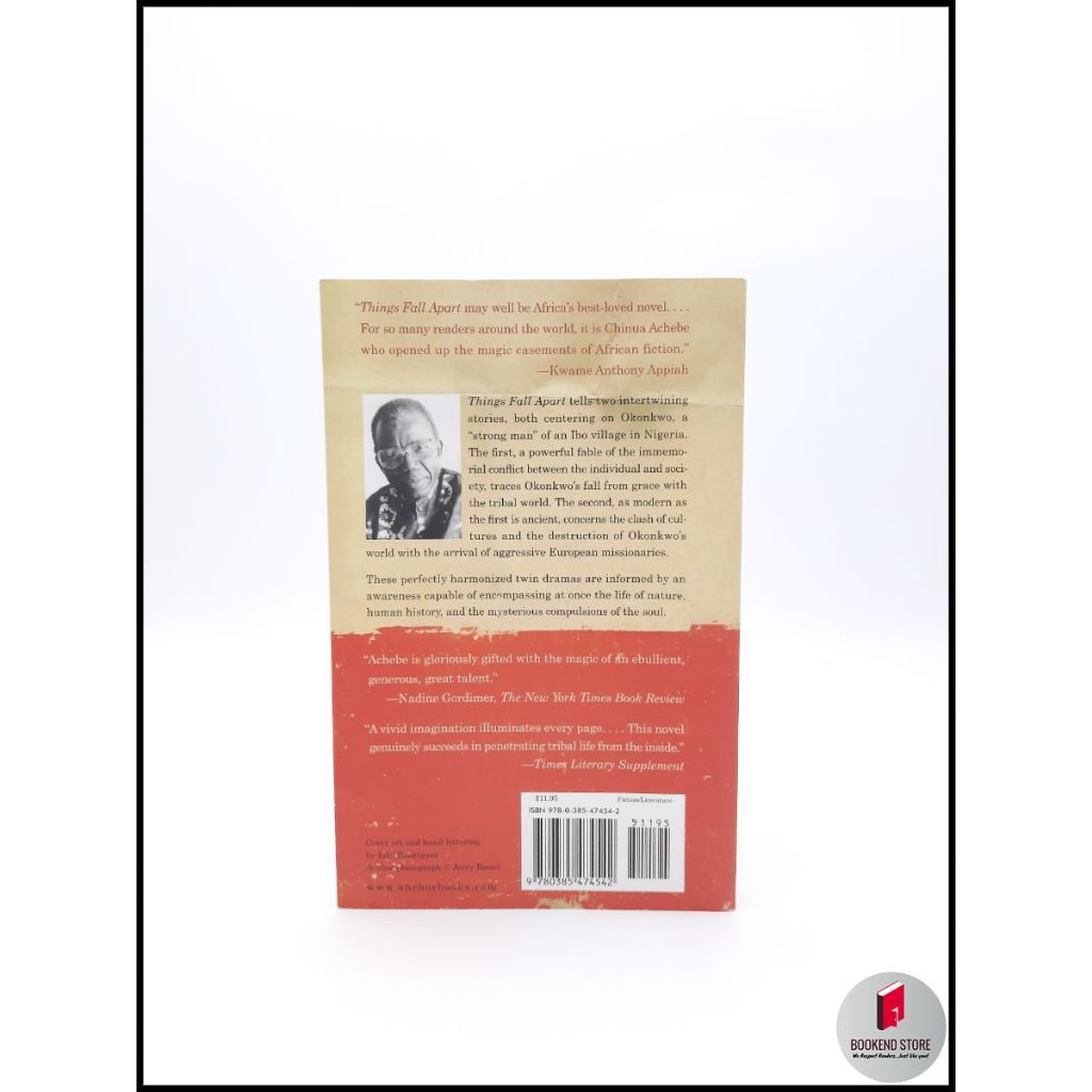 Things Fall Apart (50th Anniversary Edition) by Chinua Achebe | Shopee ...