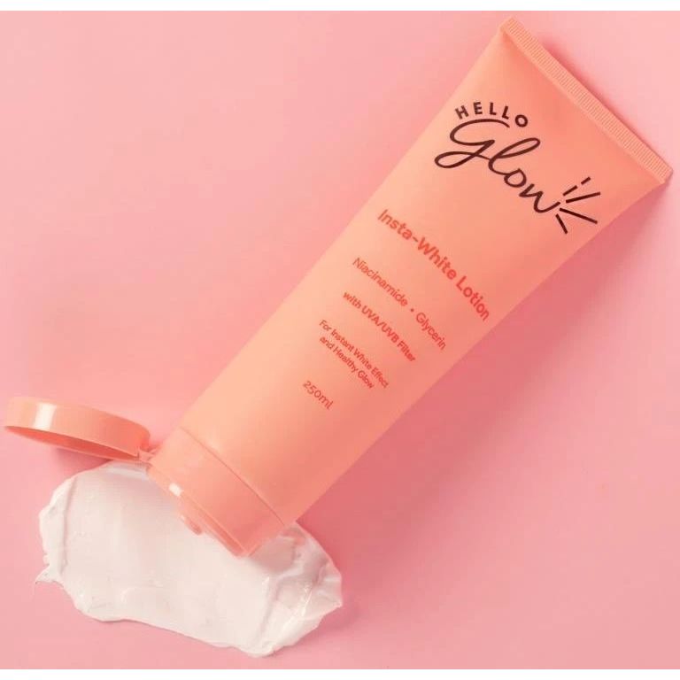 Hello Glow Insta-White Lotion 250ml | Shopee Philippines