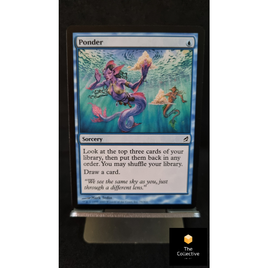 ponder mtg card Ponder Proxy Card – Tough Times