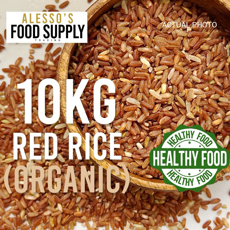 RED RICE 10kg (Organic) | Shopee Philippines