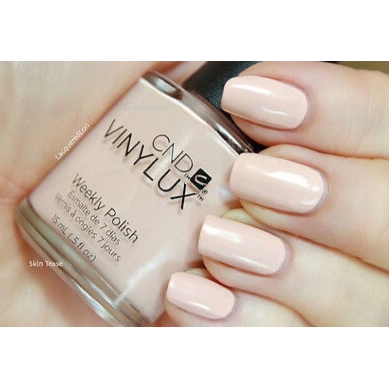 COD! CND VINYLUX LONGWEAR POLISH-BOUGHT IN US! Skin Tease | Shopee ...