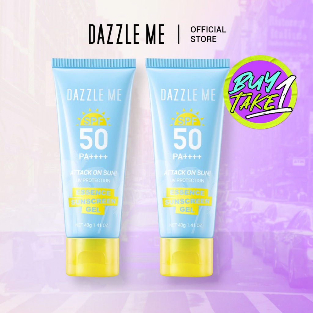 DAZZLE ME B1T1 Attack on Sun! UV Protection Essence Sunscreen Gel