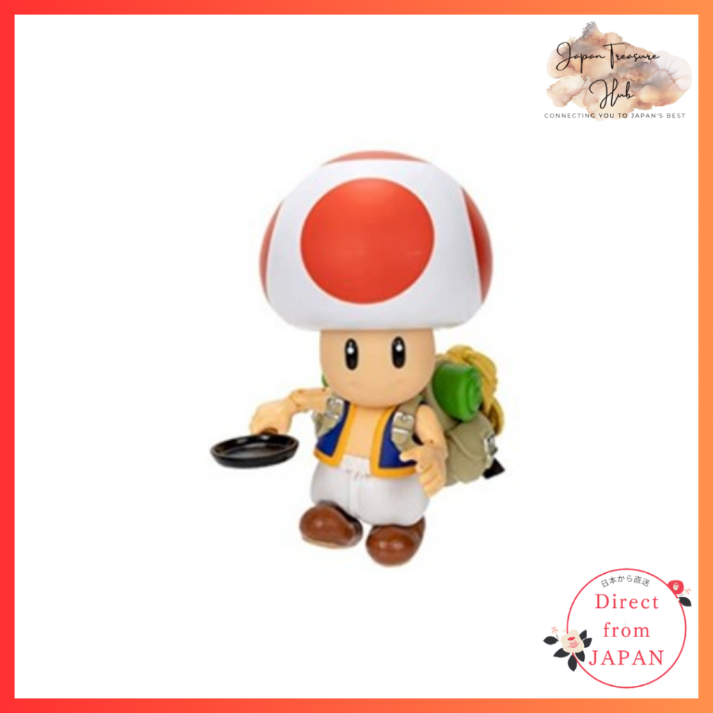 Sanei Boeki The Super Mario Bros. Movie Action Figure Toad W6 x D8 x ...