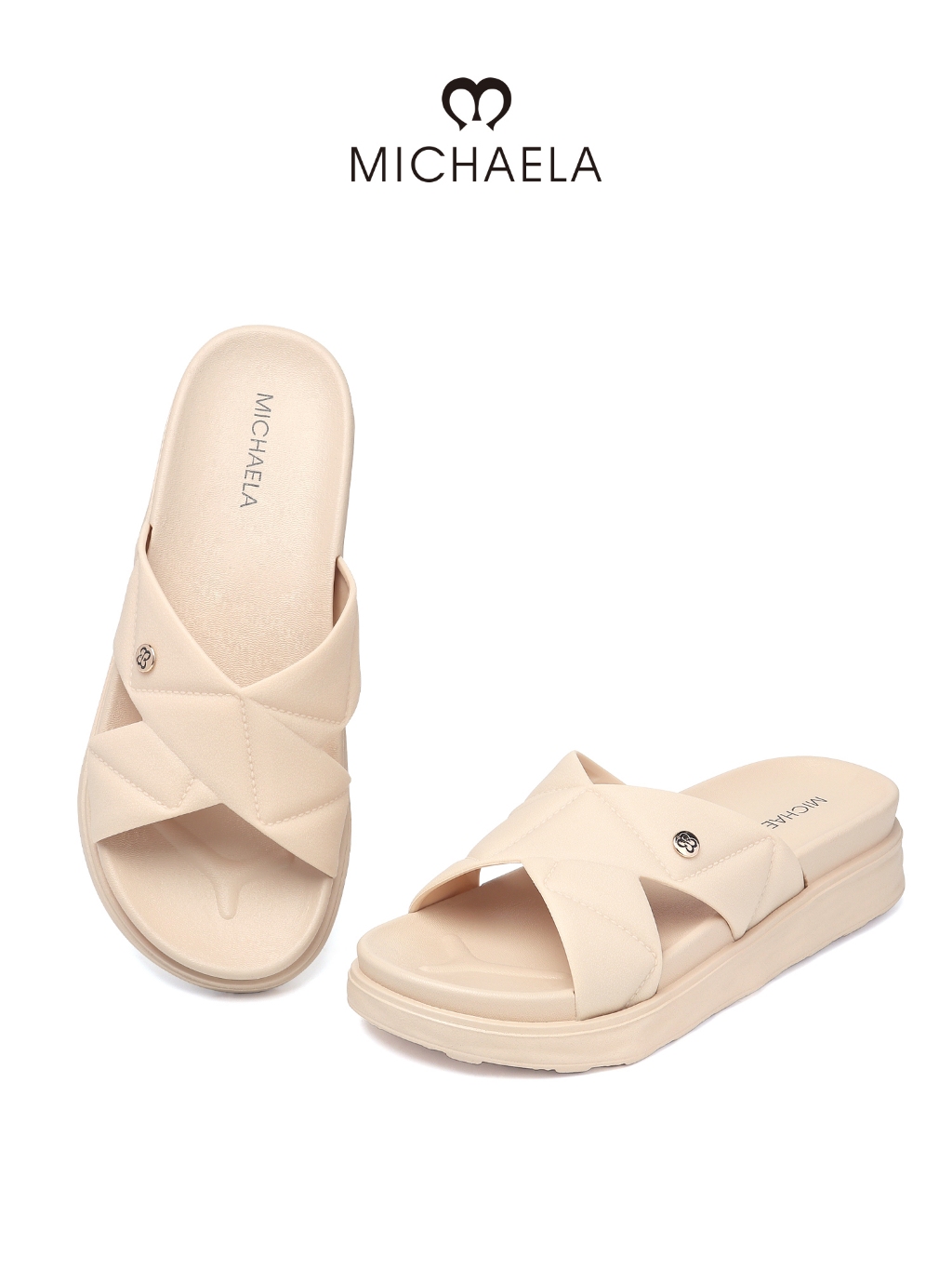 Michaela Quilted Michaela Heels MICHAELA Quilted Block Heels For