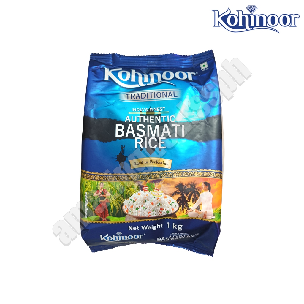 Kohinoor traditional Basmati Rice (Blue) 1kg | Shopee Philippines